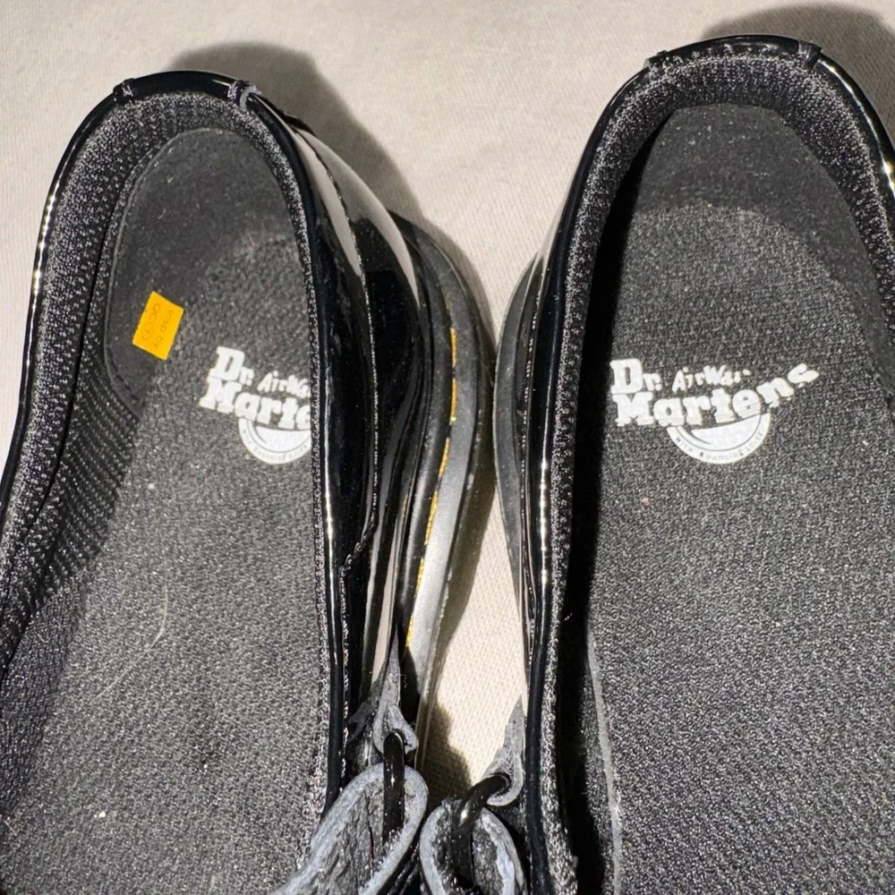 Dr. Martens Maccy Black Patent Leather Mary Jane Shoes Girls Size 3US 2UK 34EU